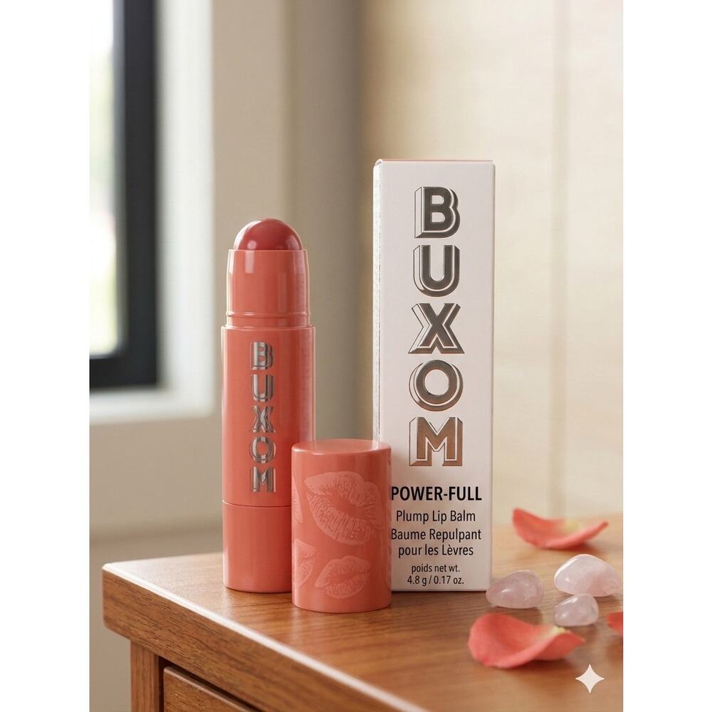 $20 Buxom Power-Full Plump Lip Balm First Crush New